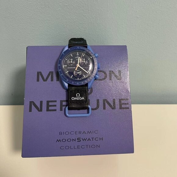 Swatch X Omega Speedmaster Mission To Neptun Watch Swatch Neptun (brand new) - Picture 5 of 6